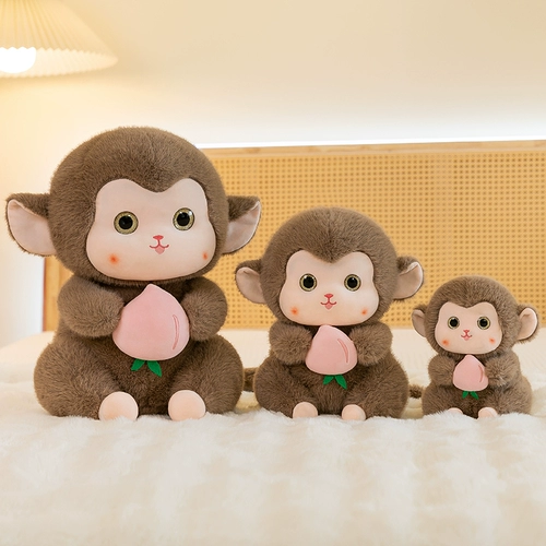 Милая плюшевая игрушка, детская тряпичная кукла, обезьяна, подарок на день рождения