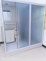 Integral shower room Integral bathroom Integrated bath room Simple bathroom room Household glass bath room Toilet
