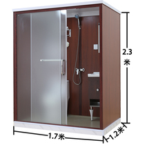 Integral shower room Simple toilet Integrated bathroom Integrated toilet Bath room SMC aviation resin bathroom