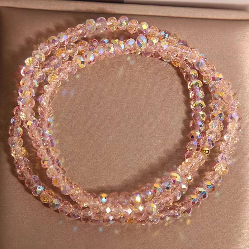 Austrian Crystal Bracelet for Women, Light Luxury, Niche, Exquisite, Simple, Multi-Layered, Dyson-Style Bracelet, Gift for Best Friend