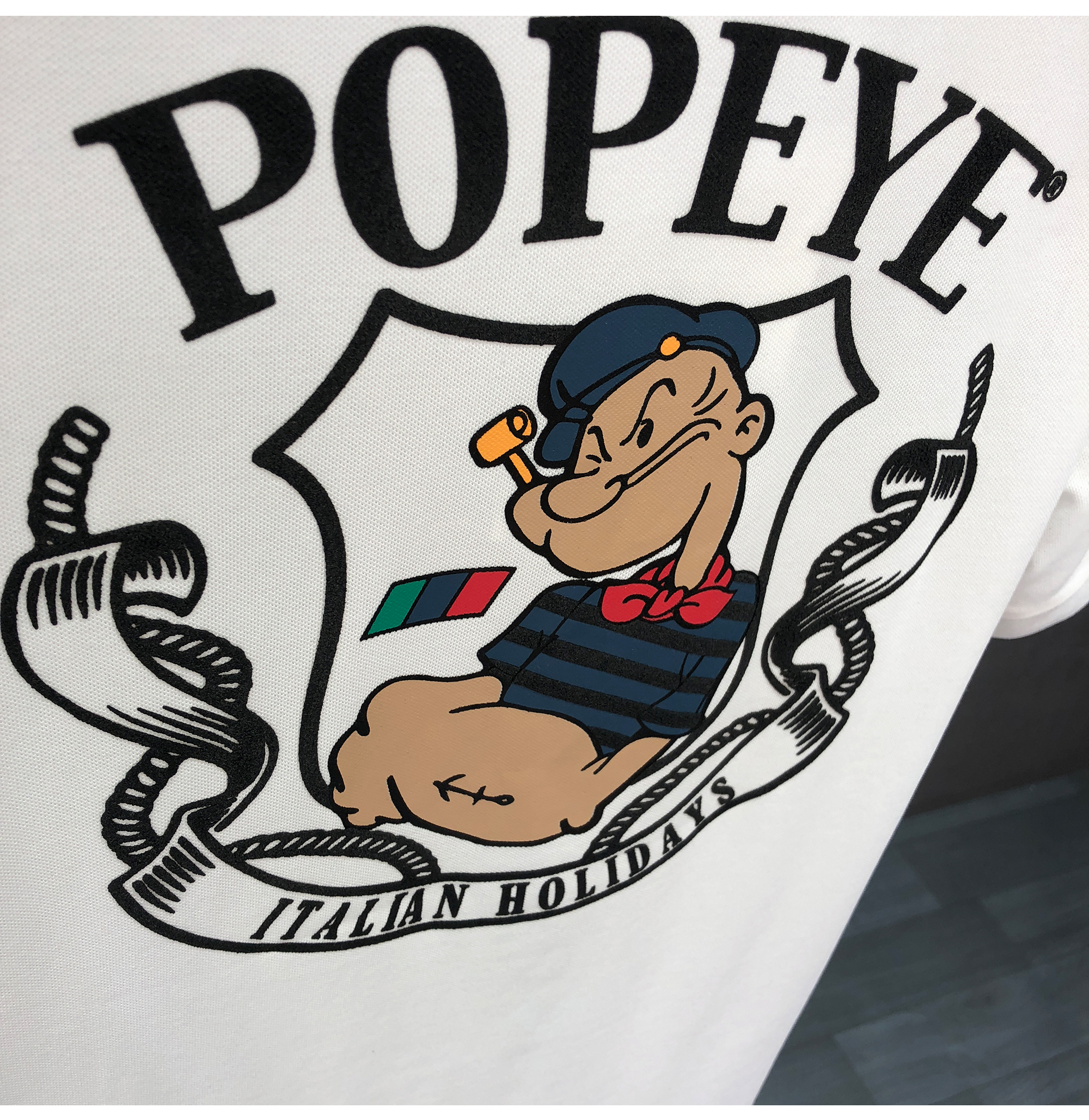 Cartoon printed Polo shirt, t-shirt, trendy brand, youth 2023 summer new men's short collar and half sleeved_voghion.com