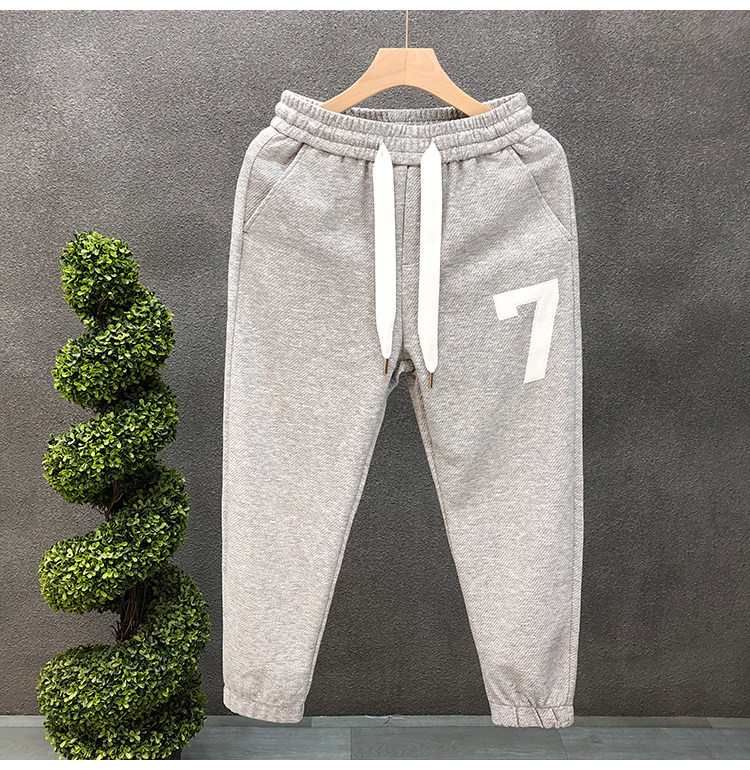 Herren Sweatpants Bestickt Mit Lockerer Passform Für Freizeit_voghion.com