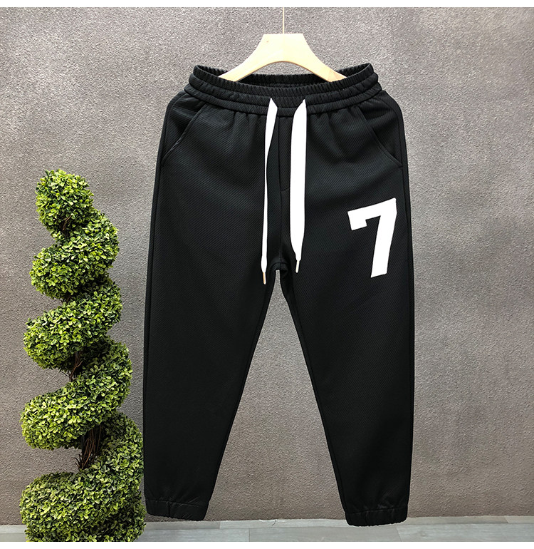 Herren Sweatpants Bestickt Mit Lockerer Passform Für Freizeit_voghion.com