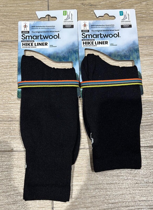 Smartwool Hike Classic Zero Cushion Liner Wool Zero Cushion Inner Lining Socks