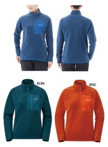 (Shi Jia) Montbell 1106594 CP100 Pullover womens thin fleece coat