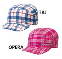 (Shi Jia Grocery Store) Montbell Wickron Light Casquette Plaid Duckbill Hat