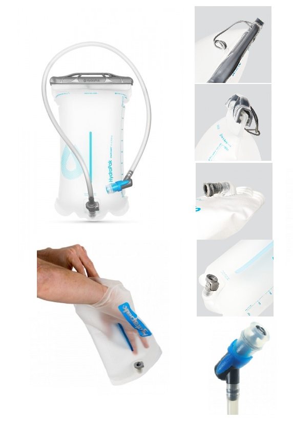 (Shijia) American Hydrapak Shape Shift 2 liters 3 liters sports off-road leak-proof water bag