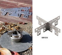 (Shi Jia grocery store) Evernew love to play cow EBY253 Ti Trivet alcohol furnace titanium bracket