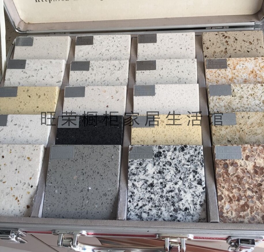 Quartz stone countertop custom bar desk countertop Window sill bathroom countertop Dupont Ovi Zhongxun quartz stone