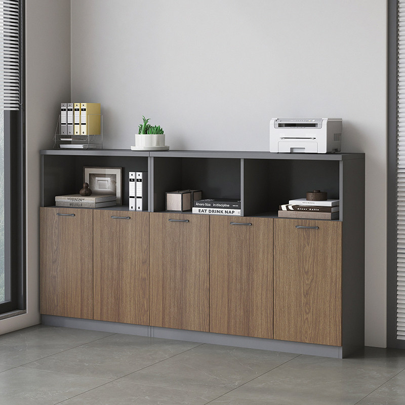 Office Filing Cabinet Short Cabinet File Information Cabinet Locker locker Print cabinet Office accommodating cabinet Wooden Partition Cabinet-Taobao