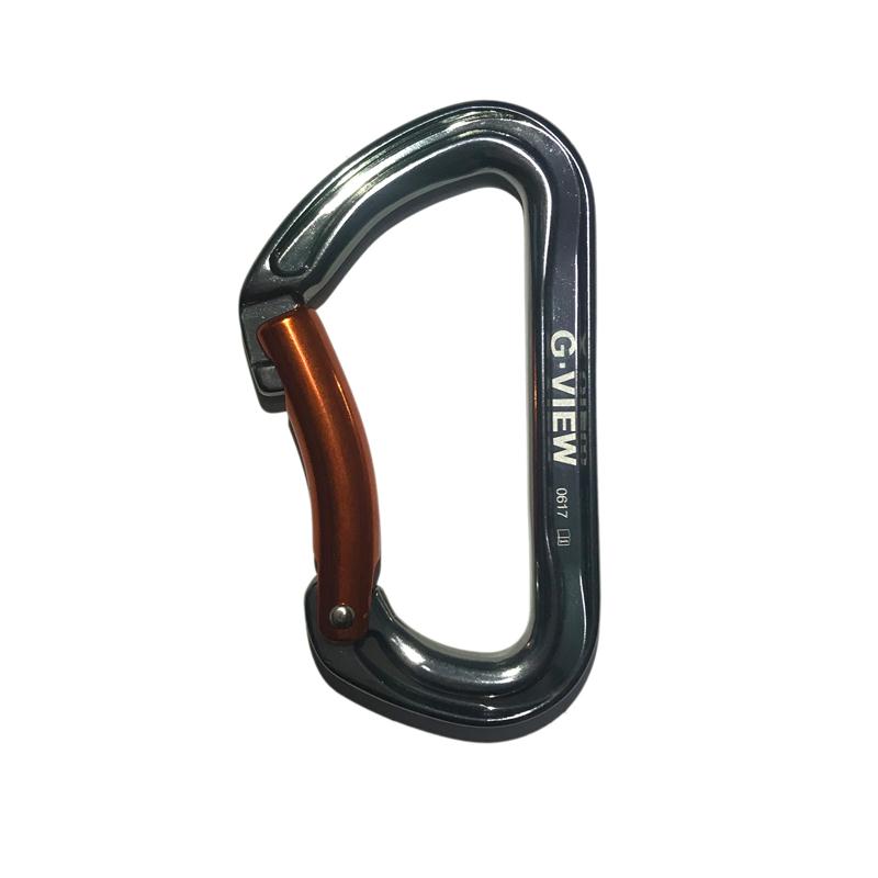New GVIEW Qiyun straight door lock curved door lock climbing rock climbing rescue cave C220 C221