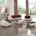 lớp đầu tiên của sofa da sofa da kết hợp giữa phòng khách cá tính sáng tạo đơn giản và phong cách với nội thất hiện đại Da arc - Ghế sô pha Ghế sô pha