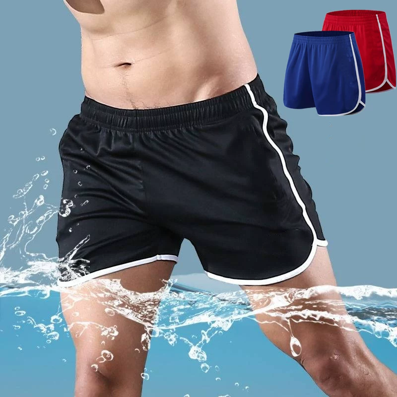 Спортивные шорты с быстрой сушкой, летние спортивные брюки для занятий в зале, для бадминтона, для бега