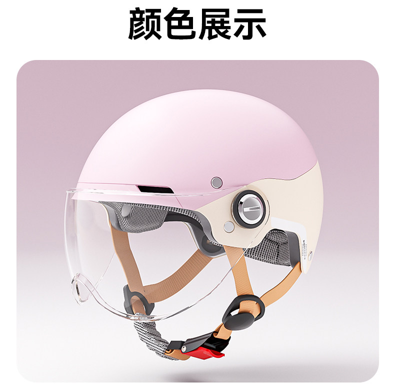 New national standard 3C certified motorcycle and electric vehicle helmet for men and women, summer safety helmet, breathable, sun-blocking, and sun-protective for electric scooters