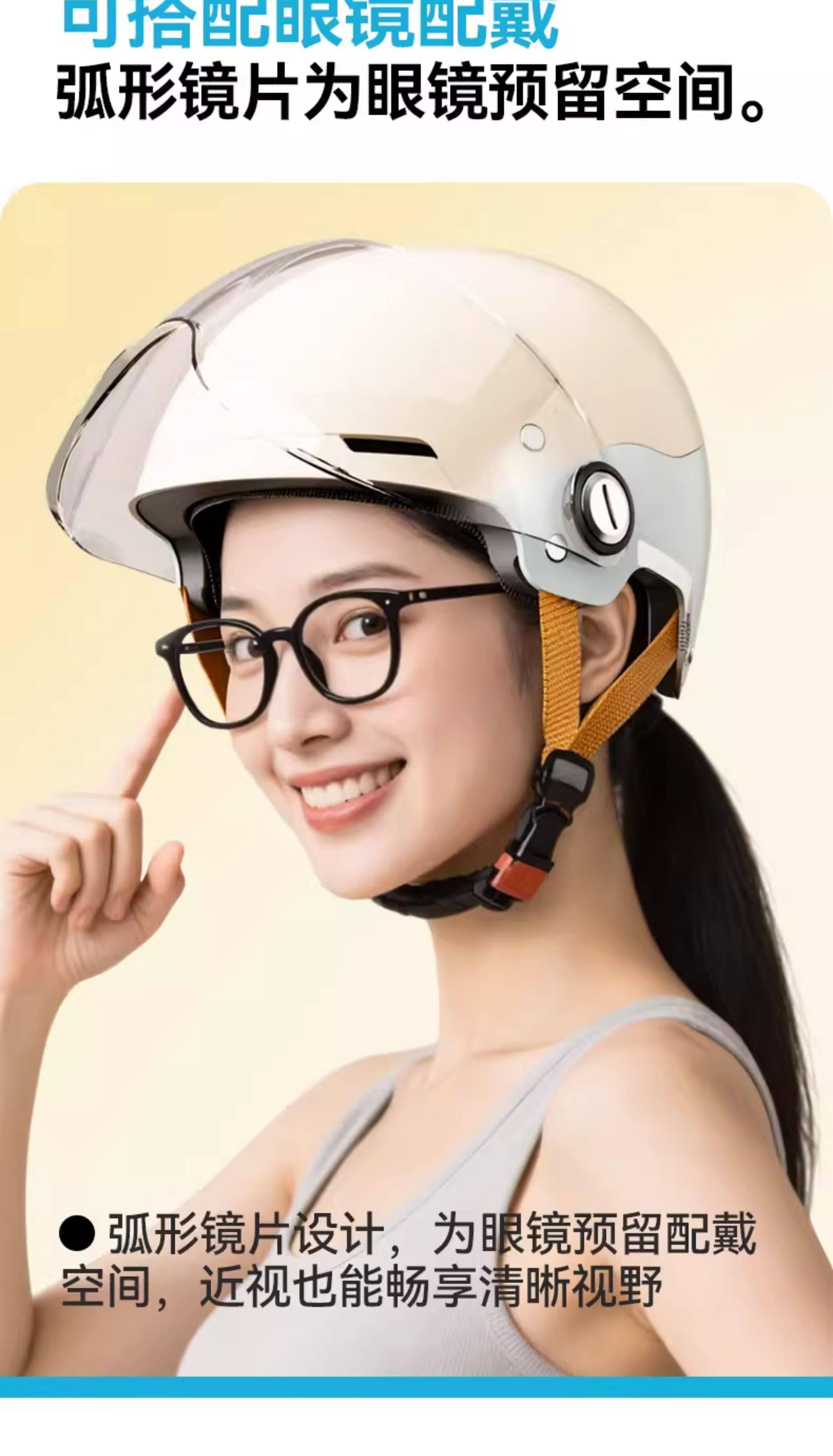 New national standard 3C certified motorcycle and electric vehicle helmet for men and women, summer safety helmet, breathable, sun-blocking, and sun-protective for electric scooters