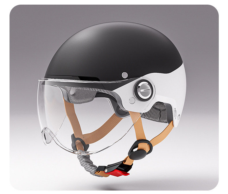 New national standard 3C certified motorcycle and electric vehicle helmet for men and women, summer safety helmet, breathable, sun-blocking, and sun-protective for electric scooters