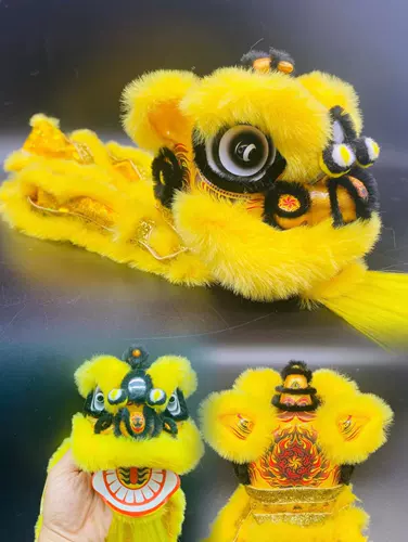 LS Wake Lion Ornament Mini Lion Head Net Red Lion Head Head Made Masshipship с китайскими характеристиками South Lion