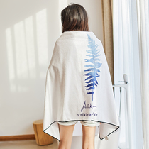 AOKEE Nordic print bath towel absorbent face towel soft strong absorbent bath towel couple bath bath towel