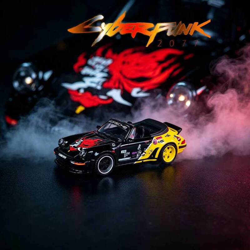 Rhino Model Rhino 1/64 Cyberpunk 2077 Porsche 911 Turbo (930)