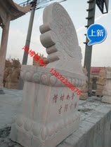 Han White Jade Sundial Stone Sculpture Compass Pendulum with marble head Sculpture Sun Table Campus Ancient Timer Stone Engraving