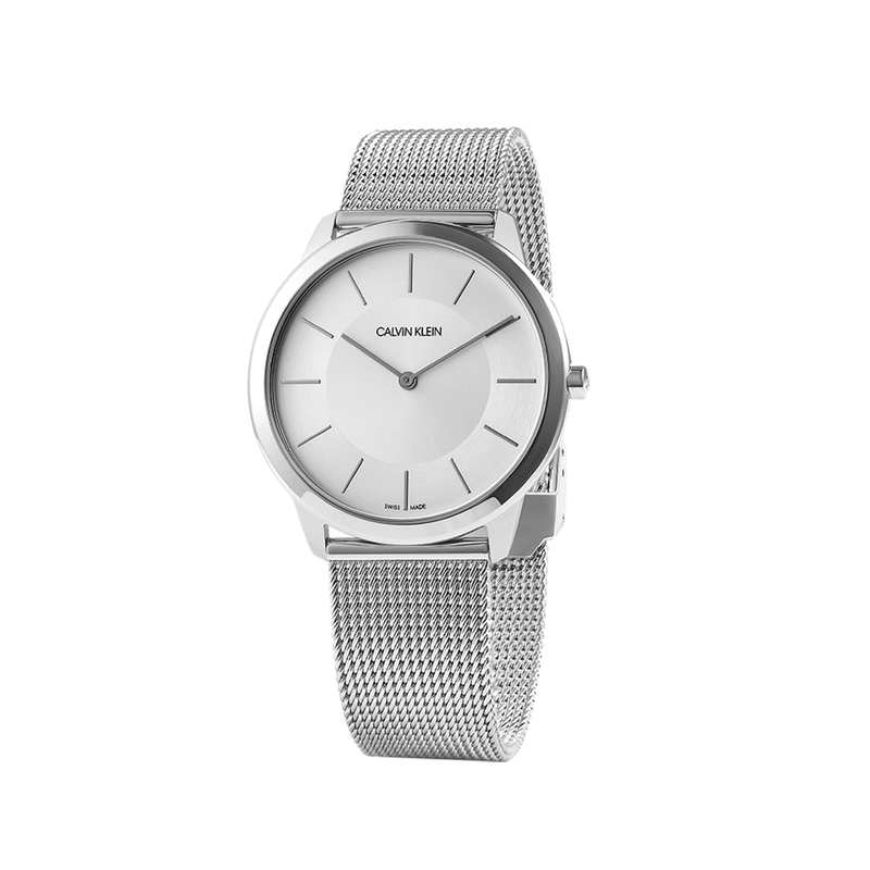 Calvinklein Official Genuine Ck Watch Swiss Quartz Movement Fashion ins Style Simple Couple Watch