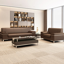 Office sofa minimal modern business conference meeting to negotiate leisure VIP reception room triple tea couple combination