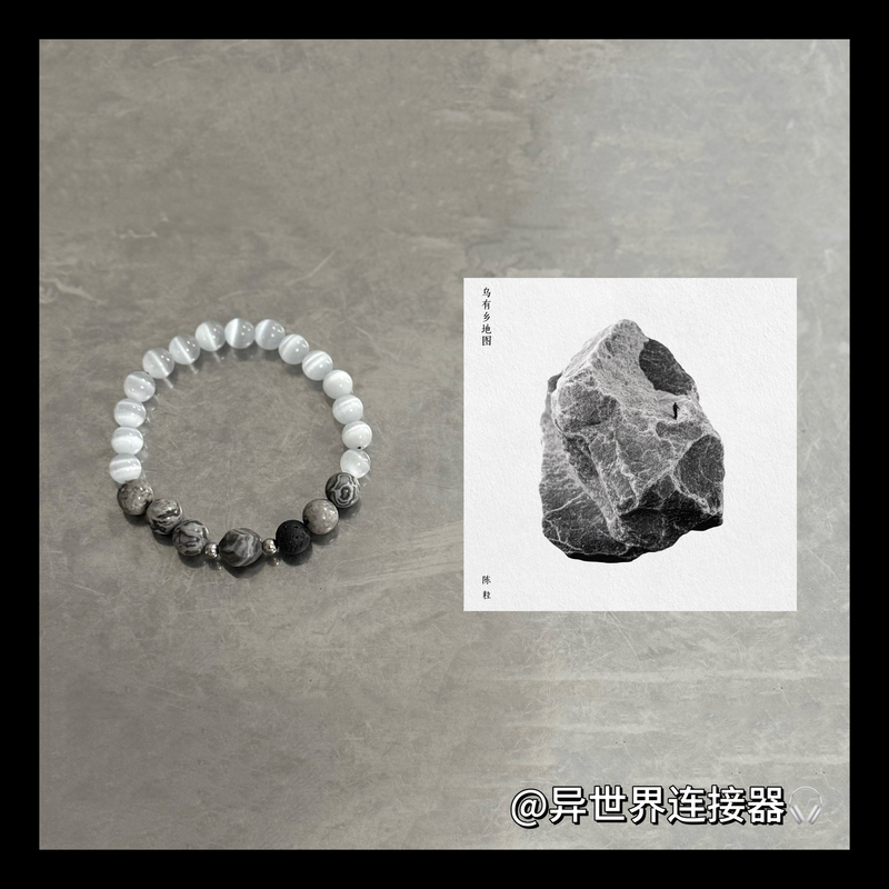 Chen Li's Same Style Bracelet Wuyou Xiang Map Cover Bracelet Niche High-End Beaded Bracelet DIY Jewelry Gift Chen Li's Same Style Bracelet Wuyou Xiang Map Cover Bracelet Niche High-End Beaded Bracelet DIY Jewelry Gift