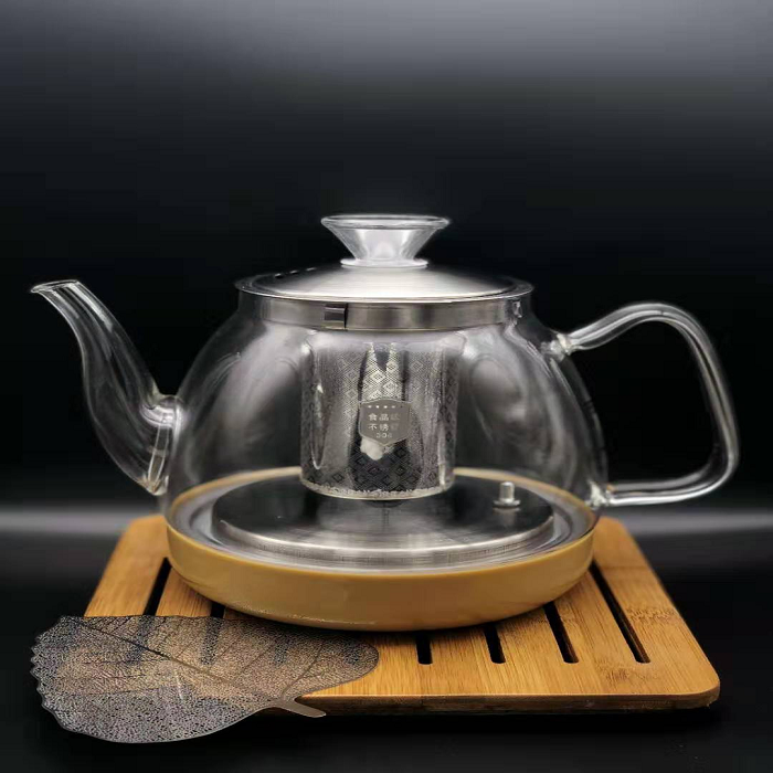 Fully automatic kettle electric kettle with pot high borosilicate glass kettle single pot teapot tea stove accessories