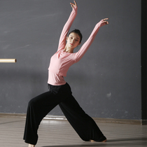 Finger long sleeve Modern dance suit Female adult performance costume Classical dance dance student Body dance suit Practice suit