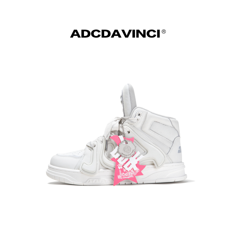 Wu Haoze's Same Style Adc Da Vinci Time Gear Series Height-Increasing 7cm High-Top Casual Sneakers for Men and Women Wu Haoze's Same Style Adc Da Vinci Time Gear Series Height-Increasing 7cm High-Top Casual Sneakers for Men and Women