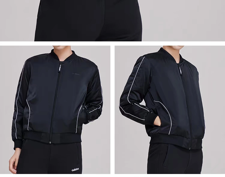 Adidas Adidas NEO2019 quần áo cotton thể thao và giải trí dành cho nữ mới DZ7594 - Quần áo độn bông thể thao