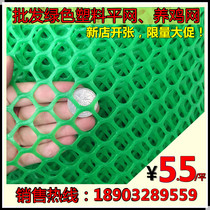 Factory Wholesale Green Plastic Breeding Nets Safety Nets Protection Nets Chicken Plastic Nets Plastic Flat Nets