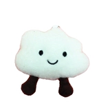 Милая белая подвеска, украшение на сумку, креативный аксессуар, брелок для влюбленных, плюшевая, подарок на день рождения