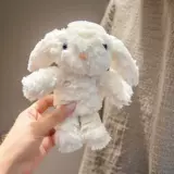 Креативный милый плюшевый кролик, подвеска, фигурка, брелок, украшение на сумку, белый кролик