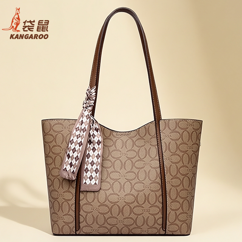 Kangaroo Leather Women's Bag 2026 New Style High-End Fashion Elegant Shoulder Tote Bag Large Capacity Work and Commuting Bag Kangaroo Leather Women's Bag 2026 New Style High-End Fashion Elegant Shoulder Tote Bag Large Capacity Work and Commuting Bag