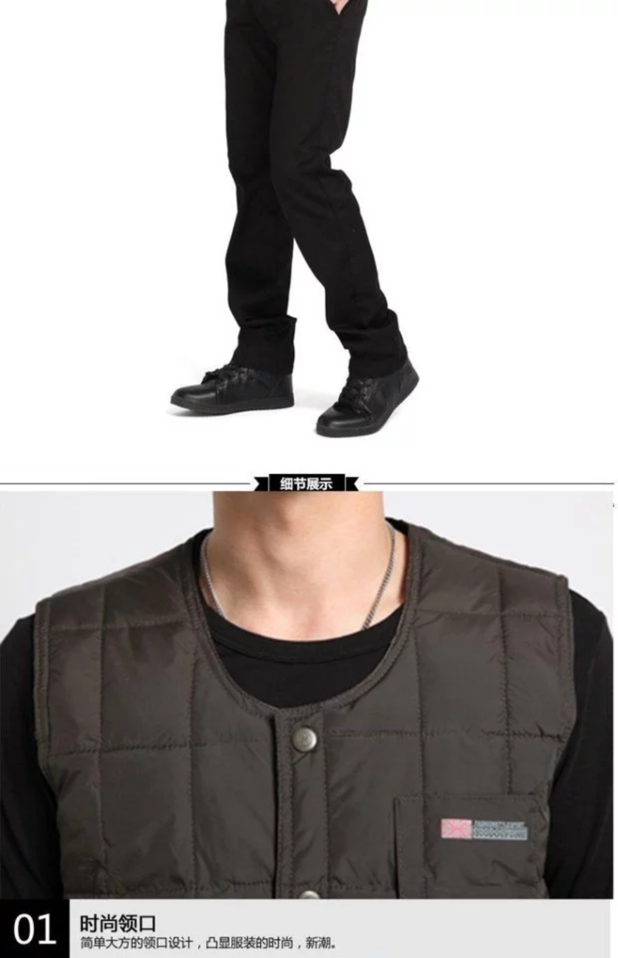 Mùa thu và mùa đông 2017 trung niên nam mới xuống vest nam xuống nhà sản xuất vest điên khuyến mãi đặc biệt - Áo thể thao áo khoác tập gym