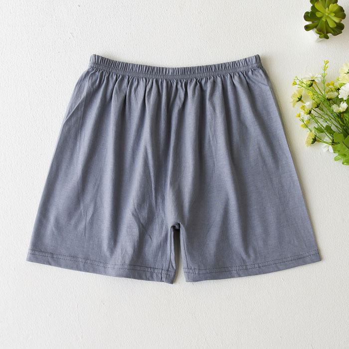 Quần lót cotton trung niên và cũ bốn góc đồ lót cotton cao eo nam quần lớn đầu lớn quần mỏng mỏng quần short bố quần xì nam độc lạ