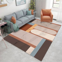  Carpet living room Household simple modern light luxury bedroom ins wind girl Coffee table Blanket Nordic cushion sofa large area
