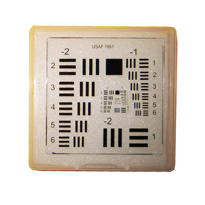 UASF1951 resolution board 0 001mm accuracy 228 line pairs refer to the US military identification rate test piece