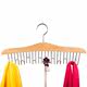 ໄມ້ hook clothes hanger house seamless underwear sling storage clothes hanger multi-functional belt vest bag hanger