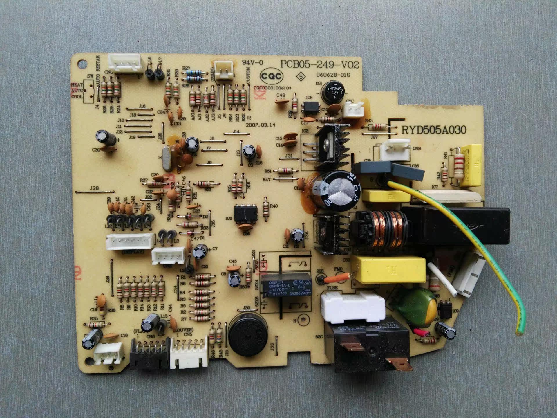 Mitsubishi Heavy Industries Air Conditioning Parts PCB05-249-V02 RYD505A030 Main Board Control Board