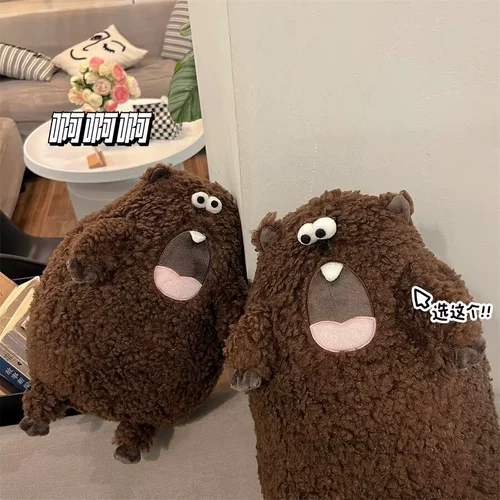 Забавная плюшевая милая кукла для мальчиков и девочек, подарок на день рождения