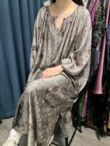 Danjia Silk Leaf Tuo Full Score Mulberry Silk Dress 5-20