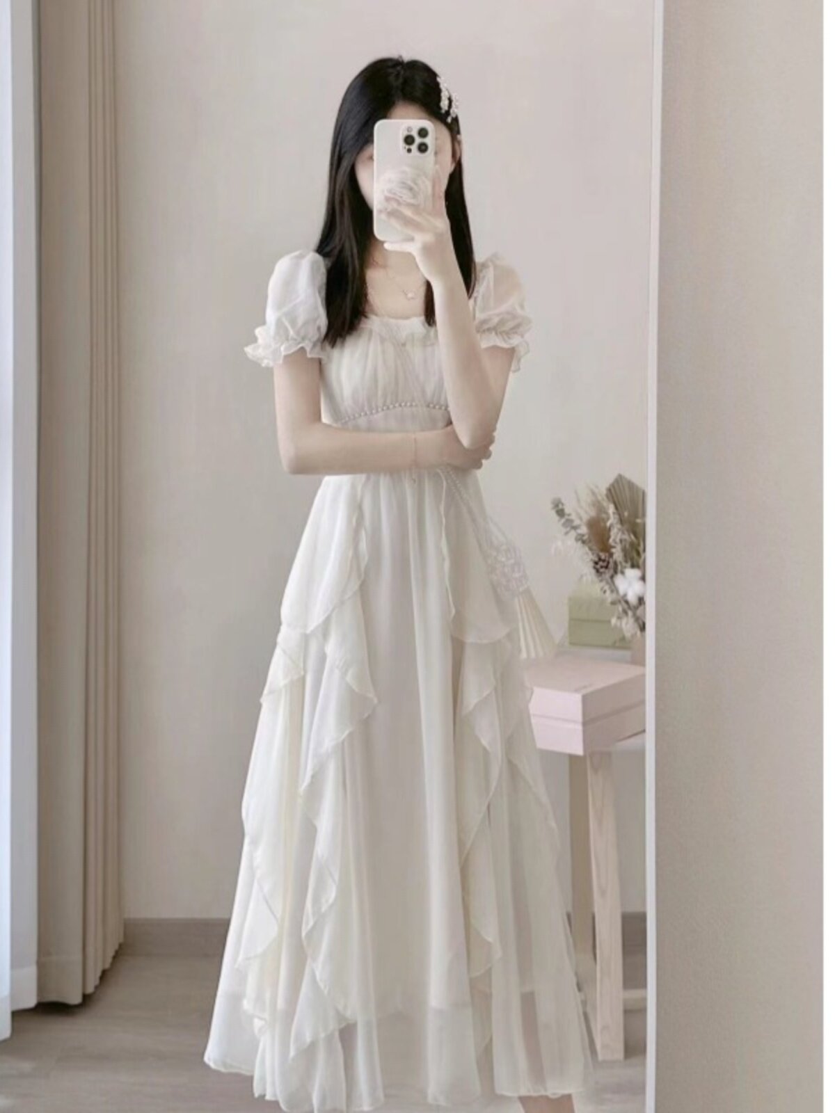 Girls' fairy dress: early summer gown, sweetly cinched waist, transforming  you into a summer princess!