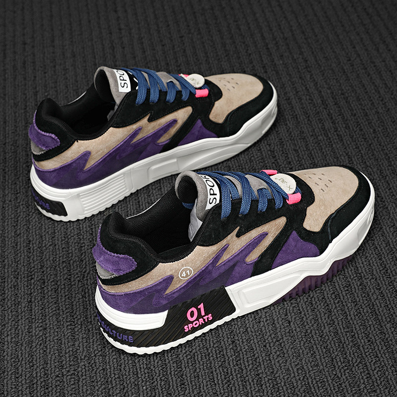 Trendy brand men's shoes high-top shoes Korean version of youth net red shoes hot style all-match trendy daddy sneakers street shooting ins same style