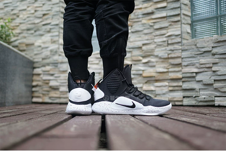 Giày bóng rổ cao và thấp  Hyperdunk X HD2018 màu đen nam AR0465-AV2059-AO7890