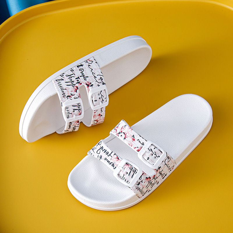 New Style Women's Summer Men's Simple and Fashionable Button Double-Strap Adjustable Indoor and Outdoor Thick-Soled Non-Slip Home Sandals and Slippers New Style Women's Summer Men's Simple and Fashionable Button Double-Strap Adjustable Indoor and Outdoor Thick-Soled Non-Slip Home Sandals and Slippers