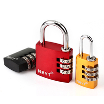 NBYT metal color aluminum password lock Travel luggage Gym locker Locker toolbox padlock