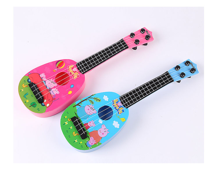 Trẻ em của âm nhạc mô phỏng guitar có thể chơi nhạc cụ bé giáo dục sớm nhựa Yiwu đồ chơi nhỏ bán buôn gian hàng cung cấp