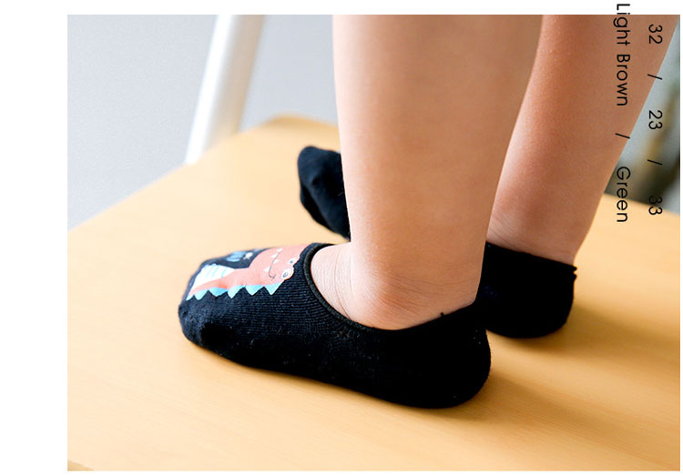 Vớ em bé vớ nông vớ mùa xuân và mùa hè vớ sàn mỏng nam và nữ vớ trẻ em cotton trượt trẻ em vớ - Vớ quần tất len cho bé gái
